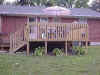 Front view of the new deck - click for larger view