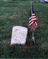 Original headstone of Sydnor Robinson - click for larger view